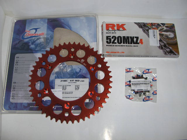 kit catena corona pignone Honda CRF 450 catena corona pignone Honda cr 125 250